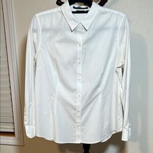 Eddie Bauer White Button Down Shirt